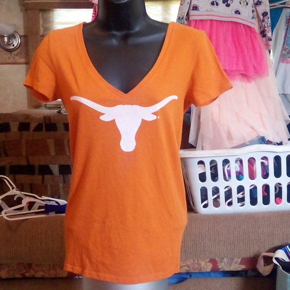PINK Victoria's Secret Tops - Victorias Secret texas longhorns small t shirt